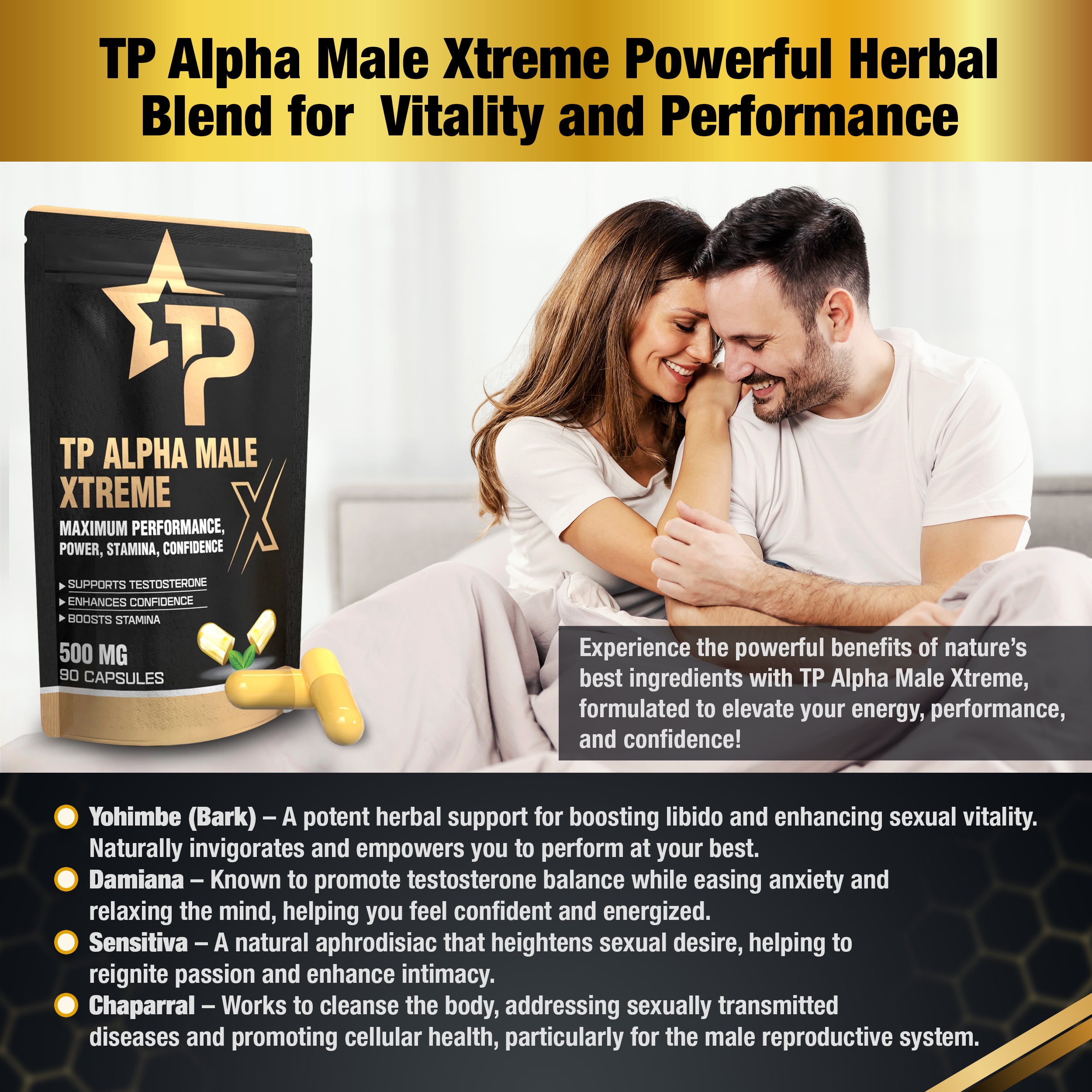 TP Alpha Male Xtreme — Maximum Performance, Power, Stamina & Confidence
