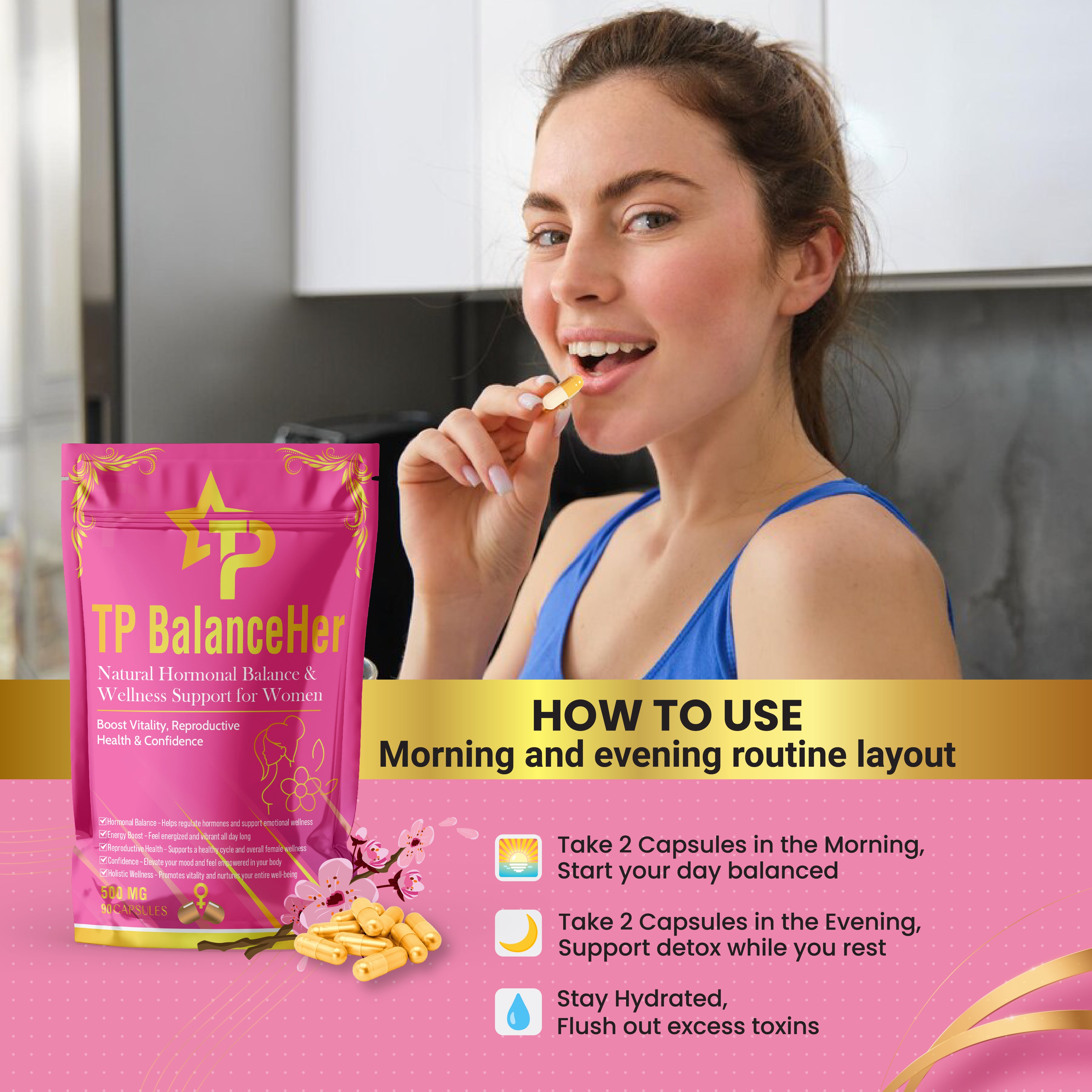 TP BalanceHer — Herbal Support for Women’s Wellness